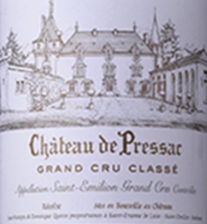 2017 Château de Pressac  Saint-Emilion Grand Cru