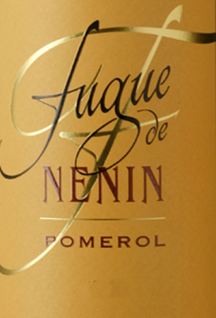 Fugue de Nénin Pomerol Bordeaux