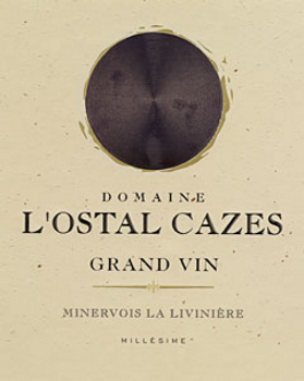 Domaine l'Ostal Cazes Grand Vin Minervois la Livinière for sale in cave-cellar. A selection of the greatest wines of Minervois