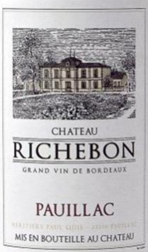 Château Richebon Pauillac Bordeaux